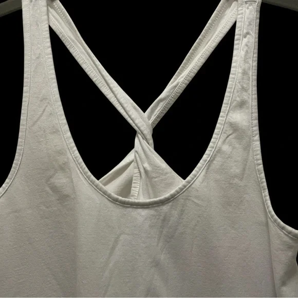 American Eagle Outfitters White Floral Tank Top - Picture 4 of 10